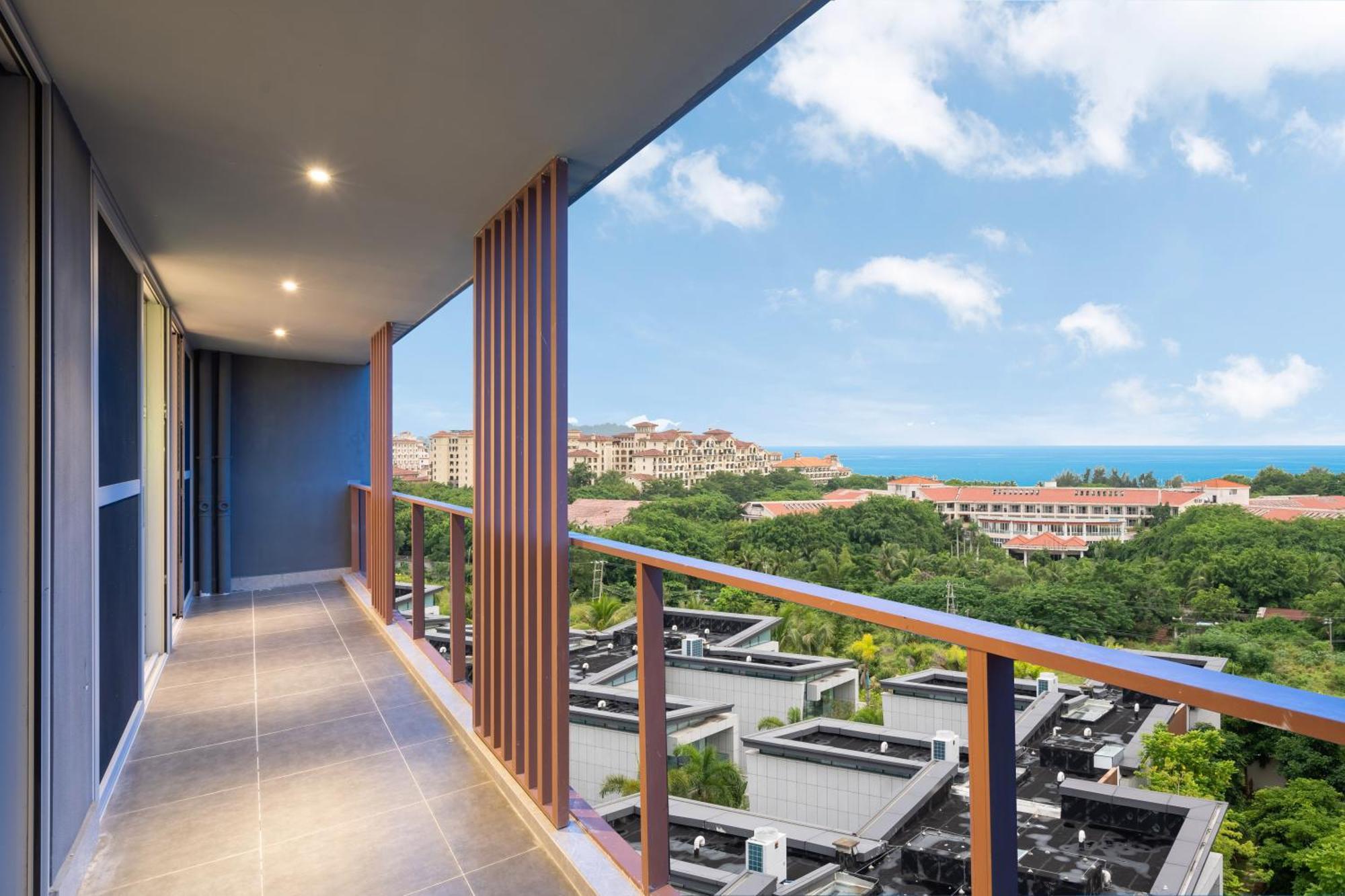 Sanya Haitang Bay Muyu Time Seaview Apartment Exterior foto